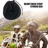 Universal Motorcycle Helmet Bag Single Rope Plush Draw Pocket For Scooter Moped Bike Full Half Helmet Lid Protect Bag