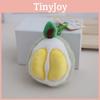 Adorable Penguin Plush Toy Avocado Shape Soft Pp Cotton Filled 12cm High
