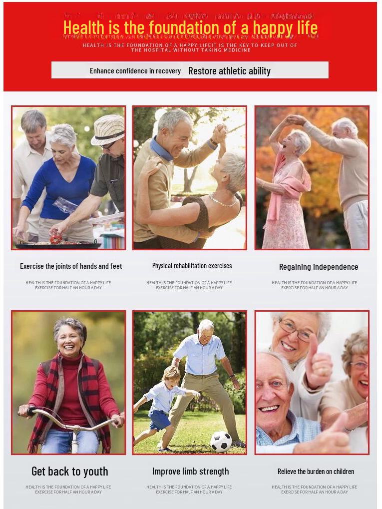 Q3H Многофункциональный велотренажер для рук и ног для реабилитации пожилых людей при инсульте и гемиплегии