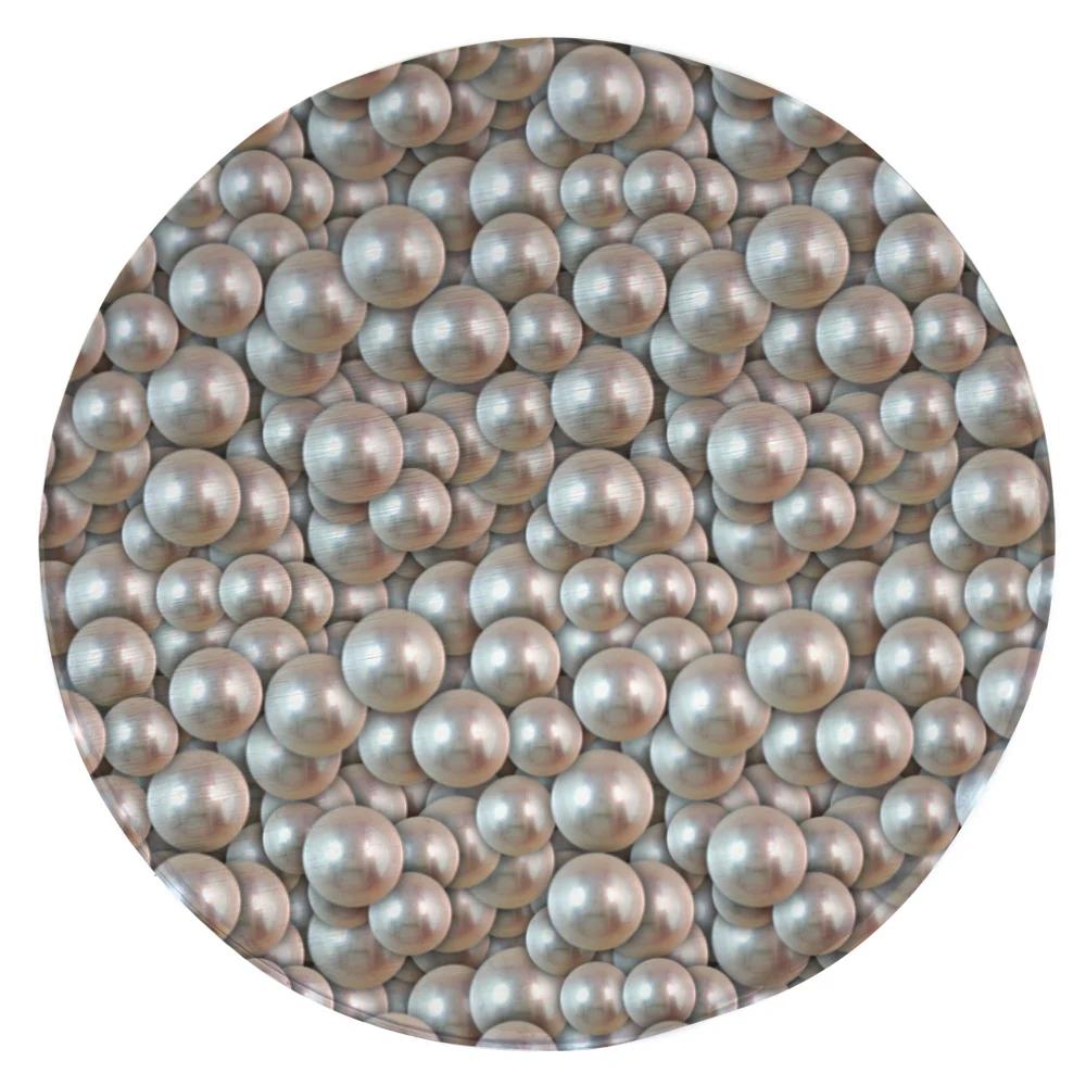 Beach Round Carpet Beautiful Shell Collector Rug Home Bedroom Living Room Decoration Entrance Mat Kitchen Bathroom Anti-Slip Mat