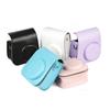 Для Instax Mini 12Camera Case PU кожаный мягкий силиконовый чехол сумка для Fujifilm Film Camera сумка с плечевым ремнем