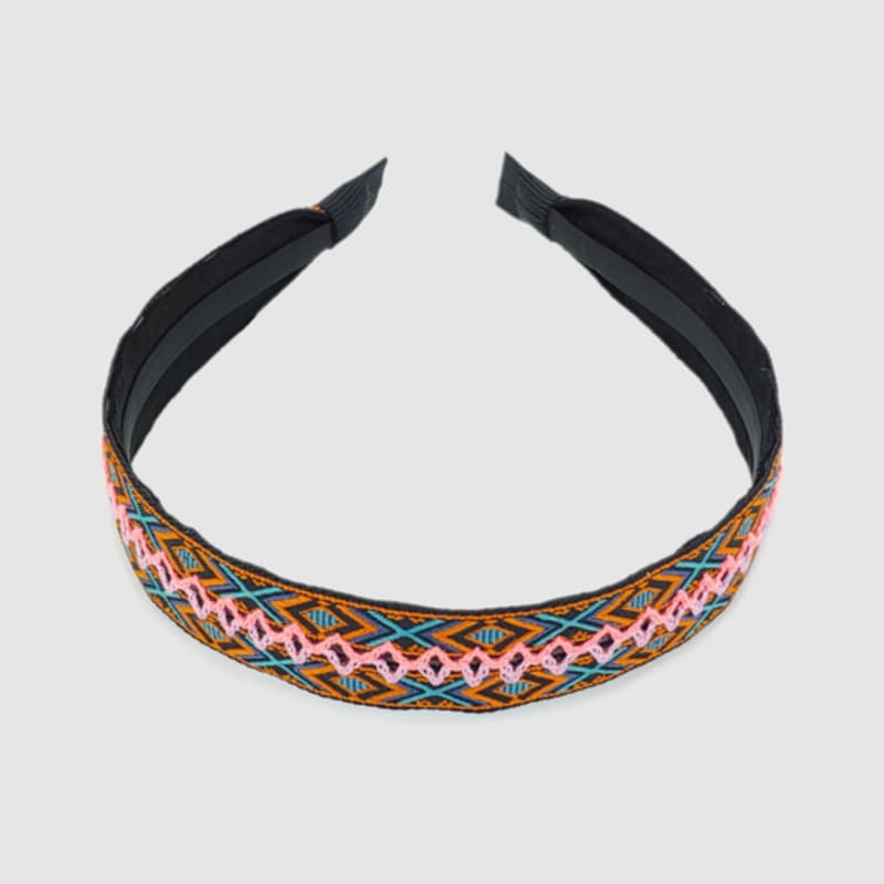 LALA Повязка на голову с африканским узором P-ORANGE