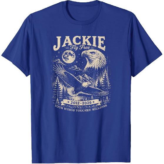 Jackie and Shadow Big Bear Lake Bald Eagle Memorial Tribute T-Shirt