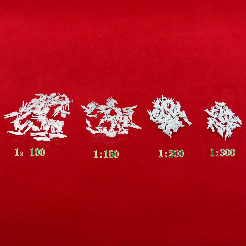 Hnadmade Multi-Style Pose Architectural Models Scale Model White Miniature Figures People Figures