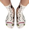 Cotton Stripes Socks Breathable Mid Tube Socks New Cartoon Eel Socks
