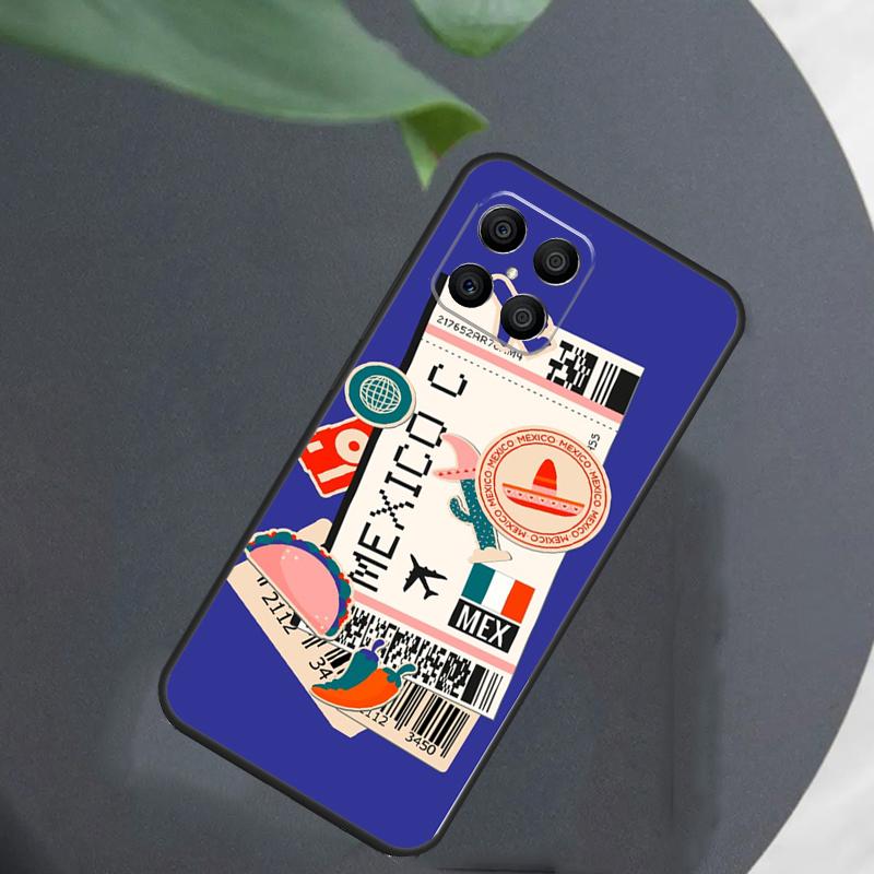 Нью-Йорк ТОКИО Чехол-кошелек для путешествий Для Honor Magic 8 7 6 5 Pro Чехол Для Honor X9c X9b X9a X8a X8b 50 70 90 200 400 Lite