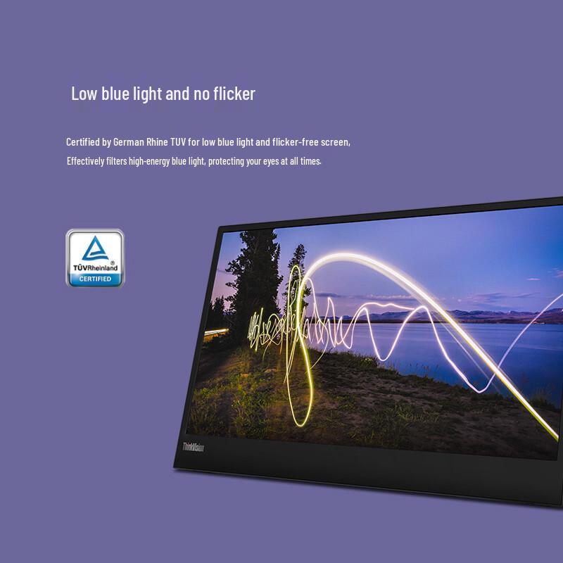Lenovo ThinkVision M15 15.6-inch Portable IPS Monitor