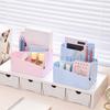 Cute Desktop Pen Holder INS-Style Brush Storage Container Creative Makeup Brush Holder  Household