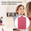 Двусторонняя присоска, силиконовые присоски для мобильных телефонов, присоска, настенная подставка, коврик, противоскользящий держатель, монтажная накладка