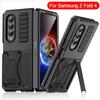 Aluminum Alloy Metal Case For Samsung Galaxy Z Fold 4 5g Case Armor Heavy Duty Protection Stand Cover For Samsung Z Fold4 Capa