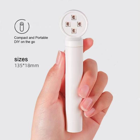UV LED Nail Interface Portable Lamp Mini Handheld Nail Dryer USB Travel-friendly Nail Lamp