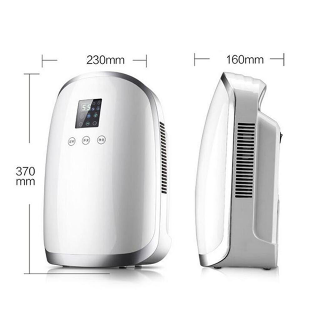 110W 220V Portable Dehumidifier Moisture Absorber Indoor Dehumidifier Basement Moisture Absorber MuteTiming External Water Pipe 1.7L