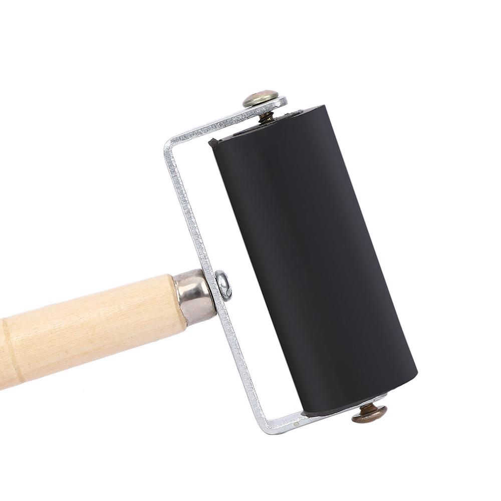 Для детей Брайер Резиновый валик Валик для печати 6 см Инструмент для рисования тушью для искусства Инструмент для штамповки