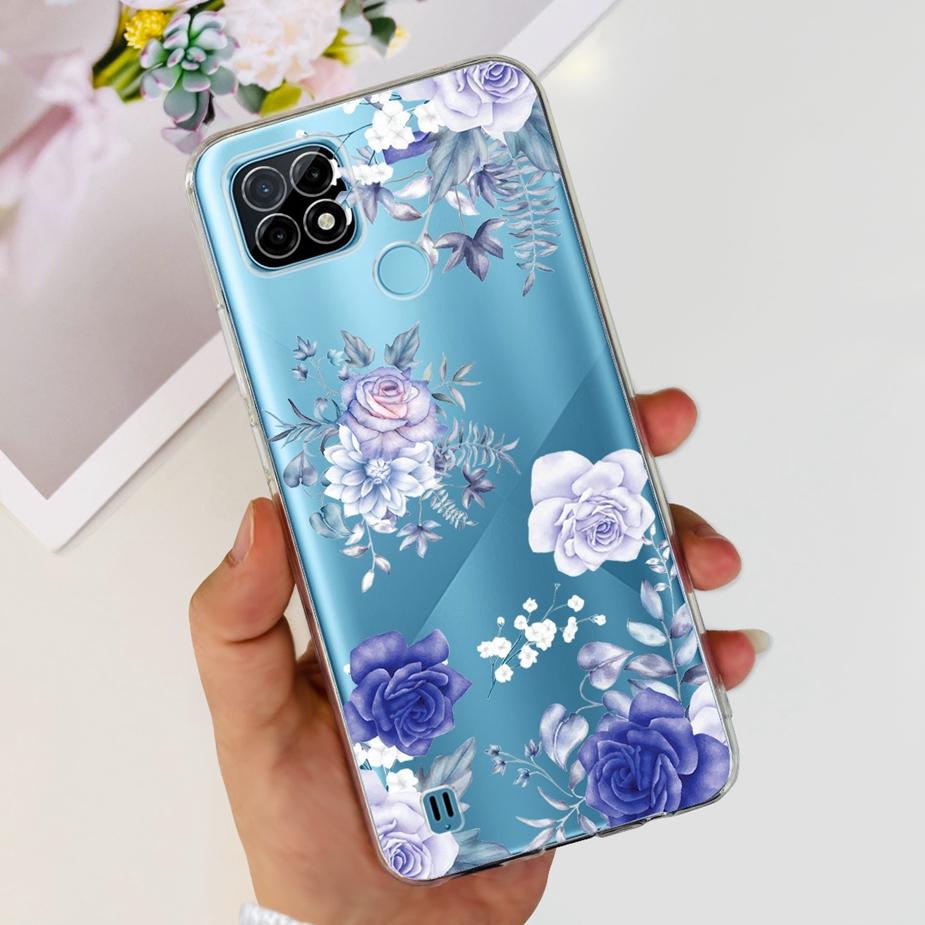 Чехол для Realme C21Y C25Y Милый Расписной Чехол Мягкий Силиконовый Чехол для Телефона Для Realme C25Y C 21 Y RealmeC21Y RelmeC25Y Задняя Крышка Сумки