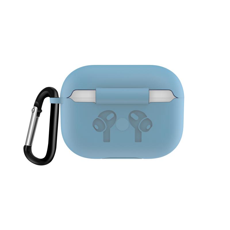 Bluetooth-совместимый защитный чехол для наушников, одноцветный чехол для беспроводной гарнитуры для Airpods Pro
