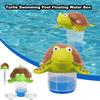 Turtle Swimming Pool Floating Water Box, Swimming Pool Cartoon Water Floating Retractable Large Capacity Dispenser