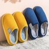Cotton Slippers Autumn and Winter Couple Slippers Winter Indoor Household Thick Bottom Home Velvet Non-slip Warm