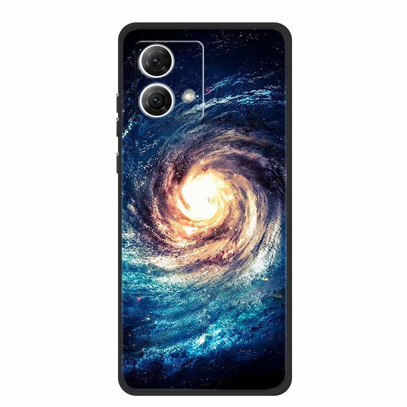 Рождественские чехлы Fundas для Motorola Moto G54 Европа Чехол для телефона Мягкий силикон ТПУ Capa Moto G54 Fundas XT-2343-1 Астронавт Coque
