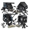 New Version DIY Assembly of Children's Toys for Special Police Frontline Tent Building Blocks In Combat Scenes