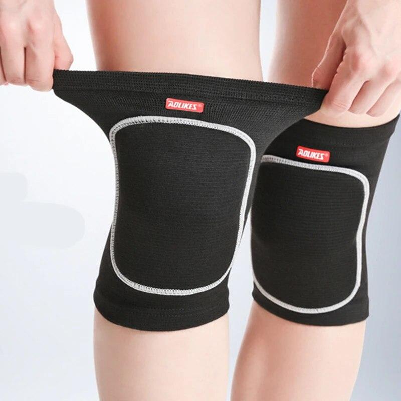 1 пара наколенников против столкновений, защита для спорта, катания на роликовых коньках, танцев, на коленях, для защиты от падения, футбола, утолщенные наколенники для мужчин и женщин