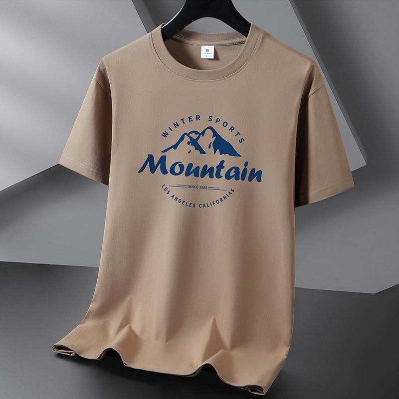 Мужская футболка Takayama с короткими рукавами из чистого хлопка, 10 цветов, S-6XL