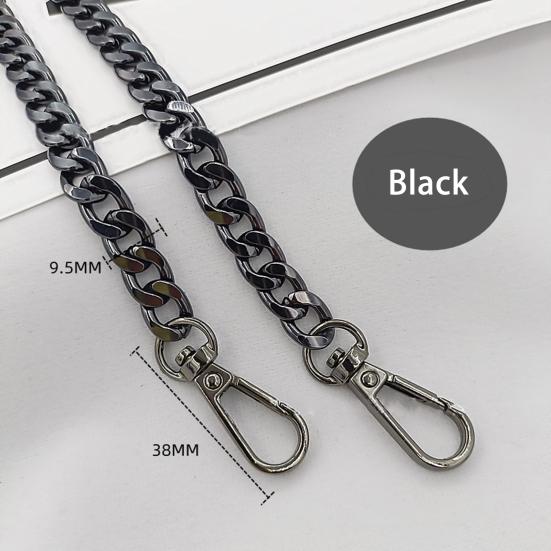 Ремешок-цепочка для сумки, сверхмощный металлический карабин с зажимом, сумка через плечо, сумка через плечо, сменная сумка, аксессуары для самостоятельного изготовления