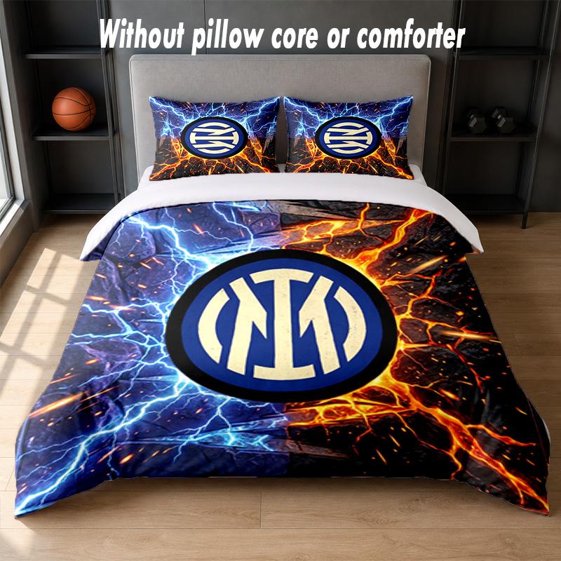 Borussia Dortmund Design Bed Bedding Set 1 Duvet Cover + 2 Pillowcases Soft Breathable Household Bed Linens