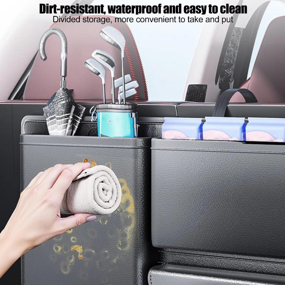 Hanging Car Trunk Storage Bag Multi-pocket Car Seat Back Storage Rack Auto Trunk Organization