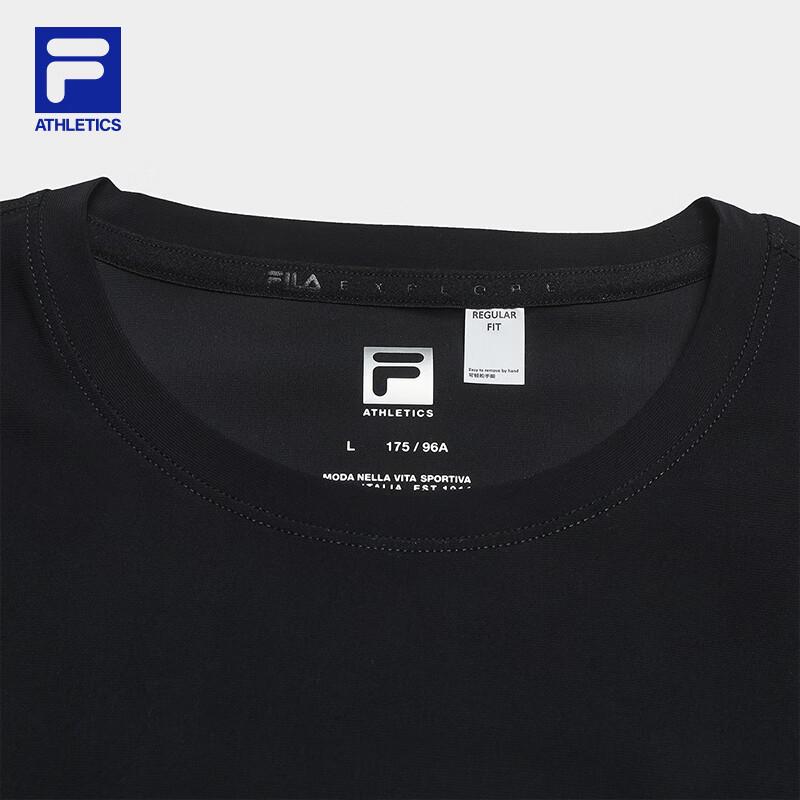 Fila Мужская базовая вязаная футболка с коротким рукавом