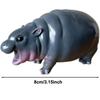 Прыгающая свинья-гиппопотам, полимерная фигурка, карликовая полимерная статуэтка, подарки, украшения-гиппопотамы на Рождество