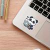 Panda Born To Chill Sticker, Durable for Laptop, Car, Luggage, Skateboard & More - Perfect for Teens, Adults, Creative Decor & Gifting