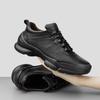 Fashion Men's Genuine Leather Sneakers Casual Sports Shoes for Men Breathable Walking Running Shoes 2025 New Fashion Athletic Footwear