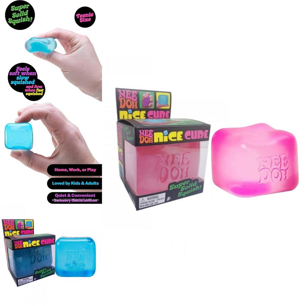 Снятие стресса Needoh Nice Cube Сенсорная игрушка-сквиши для детей и взрослых