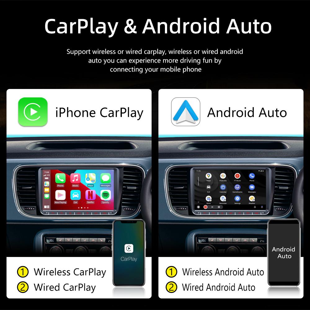 2Din 4-ядерный Android Wi-Fi Carplay GPS автомобильный мультимедийный плеер для Volkswagen/Golf/Polo/Tiguan/Passat/b7/b6/SEAT/Leon/Skoda/Octavia