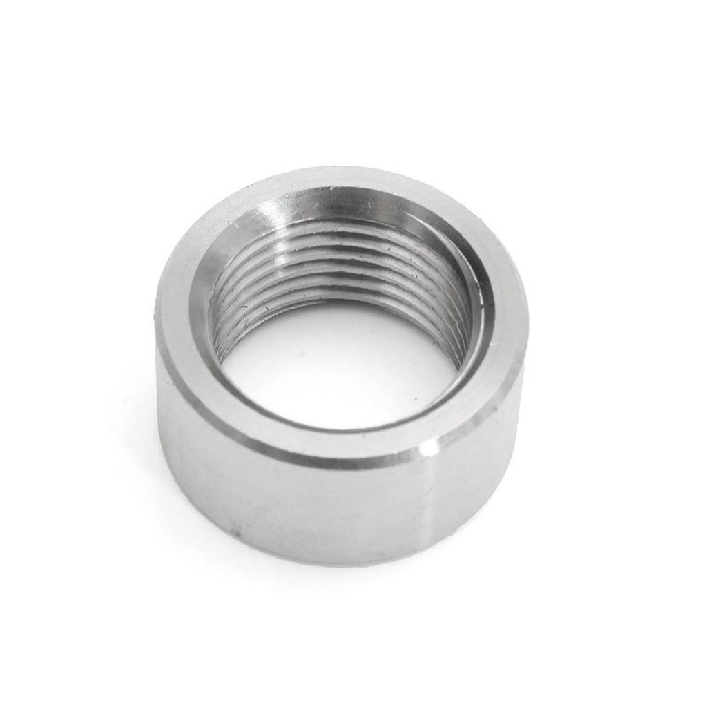 10X 304 Stainless Steel M18x1.5 Exhaust Weld-On Nut For Lambda Boss O2 Oxygen Sensor