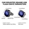 AAOJ1 For KIA Car Accessories USB/Type-c Flash Drives Mini Memory Stick Plug Rio K5 K2 Sportage Ceed Sorento Picanto Stinger Soul