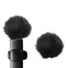 2PCS Mic Pop Filter Ambient Noise Reduction Furry Microphone Windscreen Improve Sound Quality