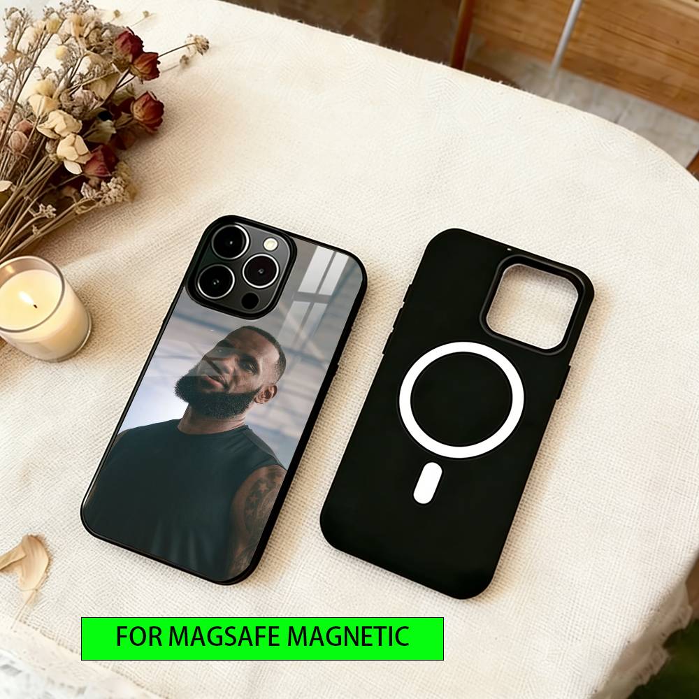 King James Phone Case For iPhone17,16,15,14,13,12,11 Plus,Pro Magnetic For Magsafe Wireless Charging