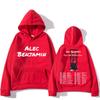Alec Benjamin Hoodie for Autumn/Winter Gothic Fleece Sweatshirt Graphic Printing Grunge Hooded Clothing Moletom Retro Pullovers