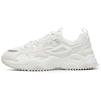 Rayflide Ткань Синтетическая кожа Удобные Красочные Низкие Повседневные Кроссовки Женские кроссовки Тофу-Белый F12W242121FMT