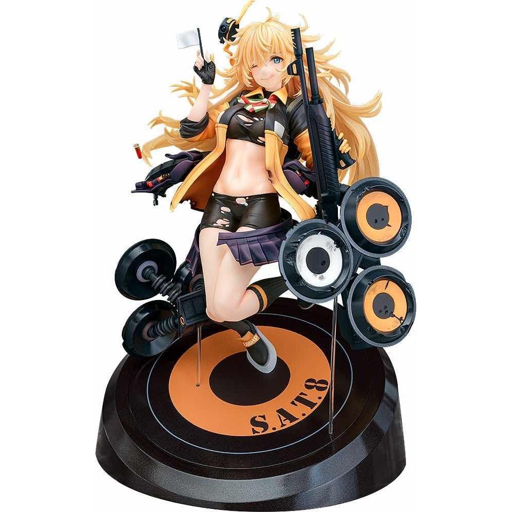 Dolls' Frontline S.A.T.8 Версия с сильными повреждениями. Фигурка из АБС-пластика и ПВХ, раскрашенная, масштаб 1/7, коллекционная игрушка