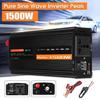 Инвертор чистой синусоиды DC12V/24V/48V в AC220V 50Гц Преобразователь мощности Бустер для автомобильного инвертора Бытовой DIY 1500Вт