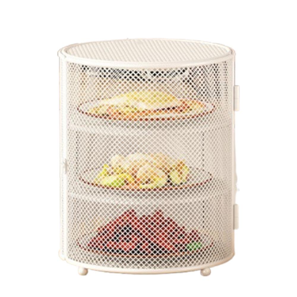 Штабелируемая настольная крышка для овощей круглая Кухонная крышка для еды Крышка для остатков Шкафы для овощей Дом