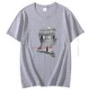 Stalker 1979 Film Cotton Tshirt Andrei Tarkovsky Silhouette Collage Elegant High Quality Short Sleeve Tshirt Unisexs Clothes