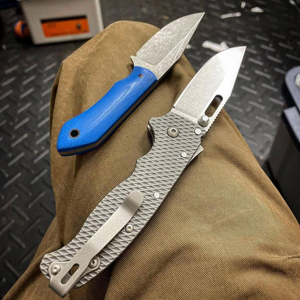 Металлический задний зажим для карманов, зажим для резака, глубокий зажим для переноски, карманы, зажим для Demko AD20/20.5, складные карманы, аксессуары для резака