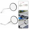 Round Mirrors 10MM for Suzuki Motorcycles T500 For GT750 For GT550 For GT380 For GT250 A100 with Stylish Design