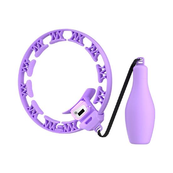 Smart Weighted Fitness Hoop with Counter Adults Weight Loss Fat Burning Waist Toning Fitness