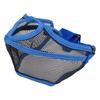 Short Snout Dog Muzzle Adjustable Breathable Prevent Biting Chewing Dog Mesh Muzzle for Bulldog