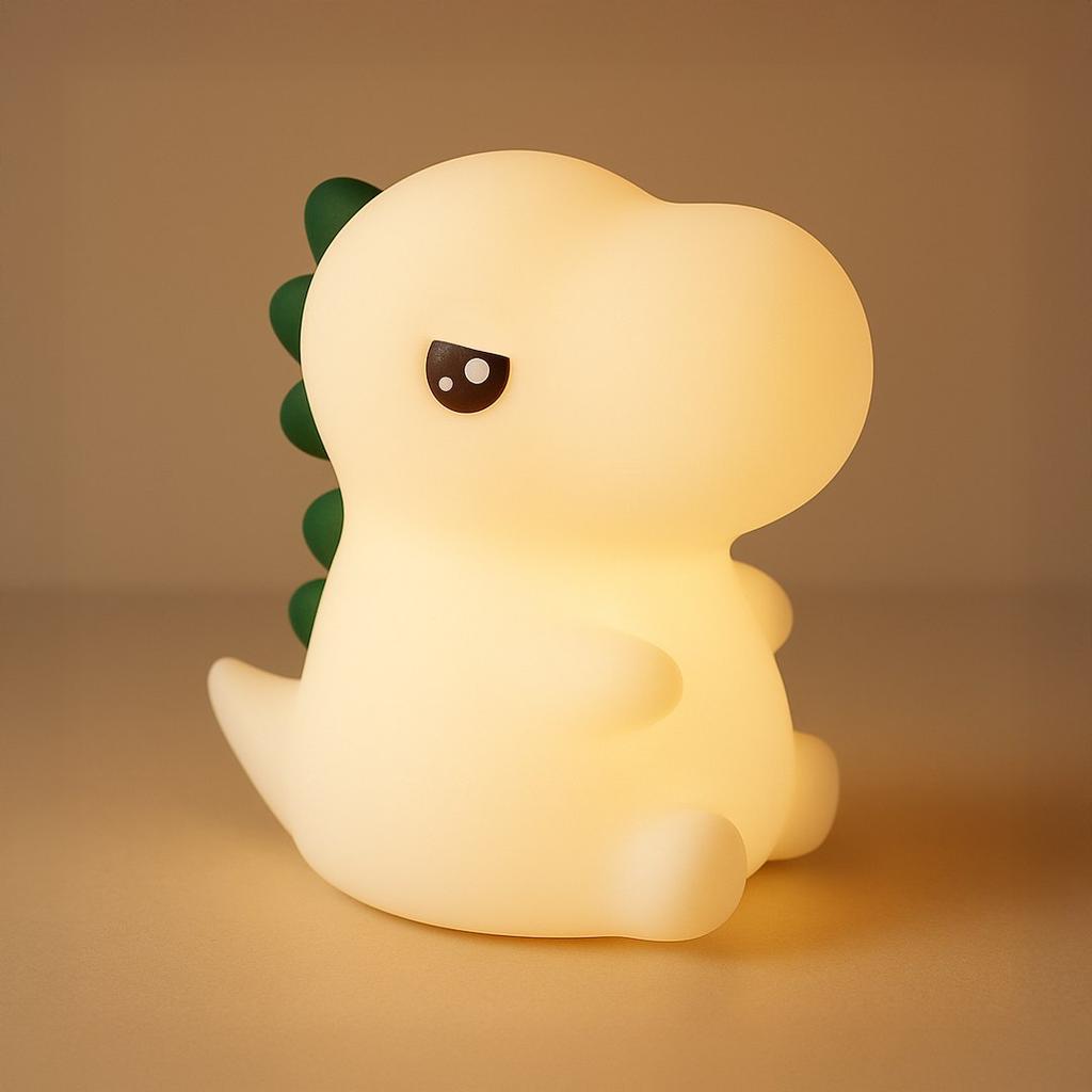 Lampka Nocna Led 1W Rgb Do Pokoju Dziecka Bezprzewodowa Dino Milagro