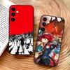 Чехол для телефона P-Persona 5 Anime для Samsung Galaxy A73, A72, A71, A70, A53, A52, A51, Другие Мягкий Черный Чехол